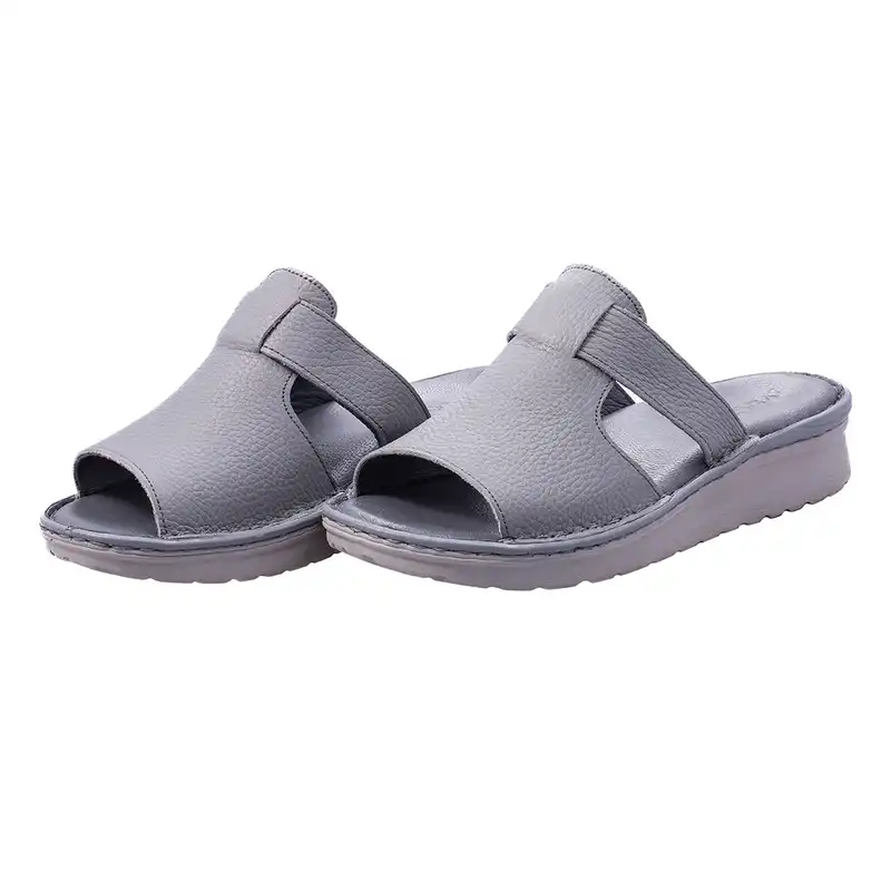 دمپایی طبی زنانه ماکسیم مدل کمند رنگ طوسی