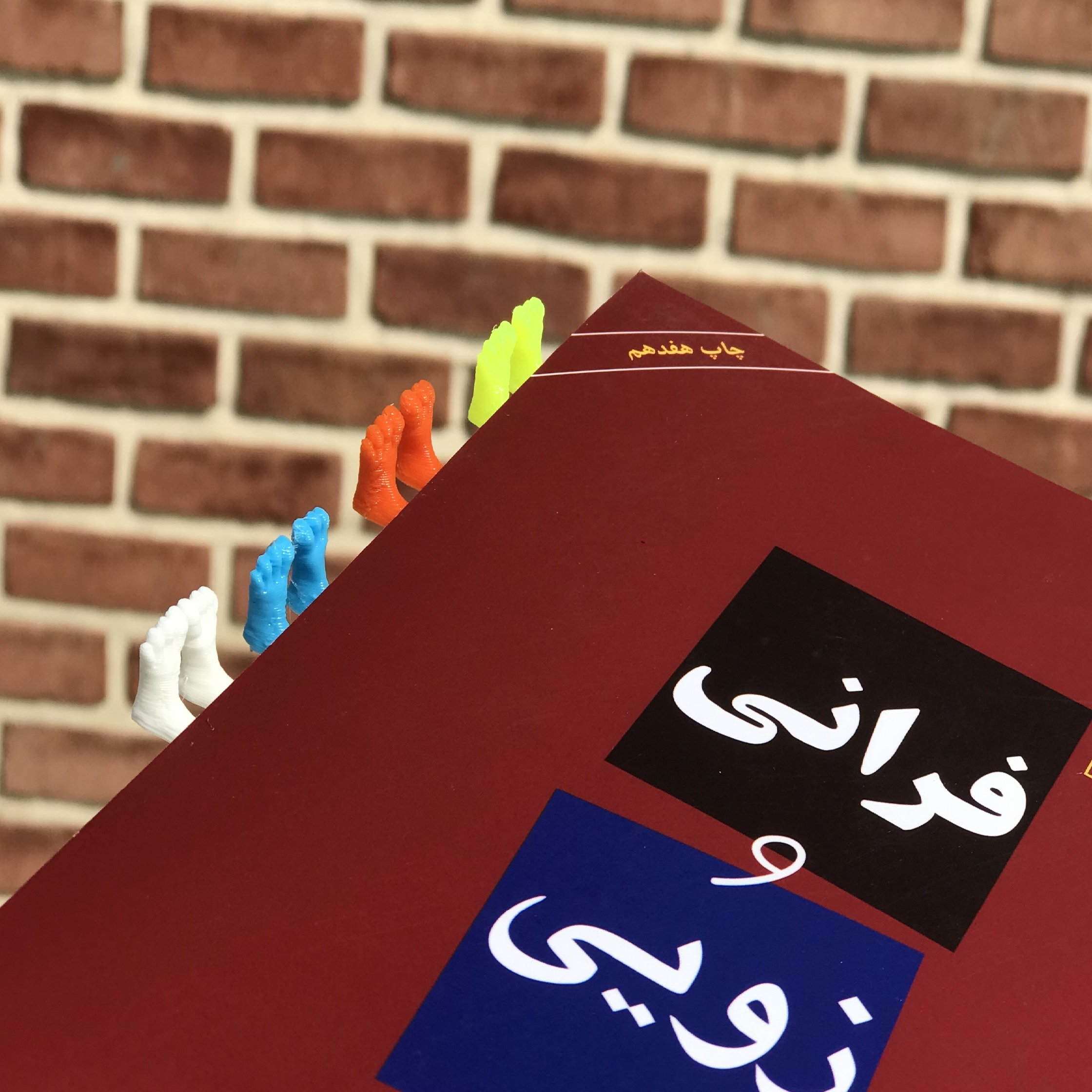 نشانگر کتاب مدل پانِشان بسته 3 عددی