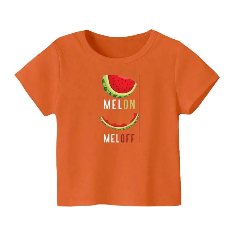 تی شرت آستین کوتاه بچگانه مدل هندوانه یلدایی کد 18