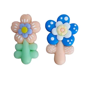 پاک کن مدل پاستلی طرح گل کد mn 99 بسته 2 عددی