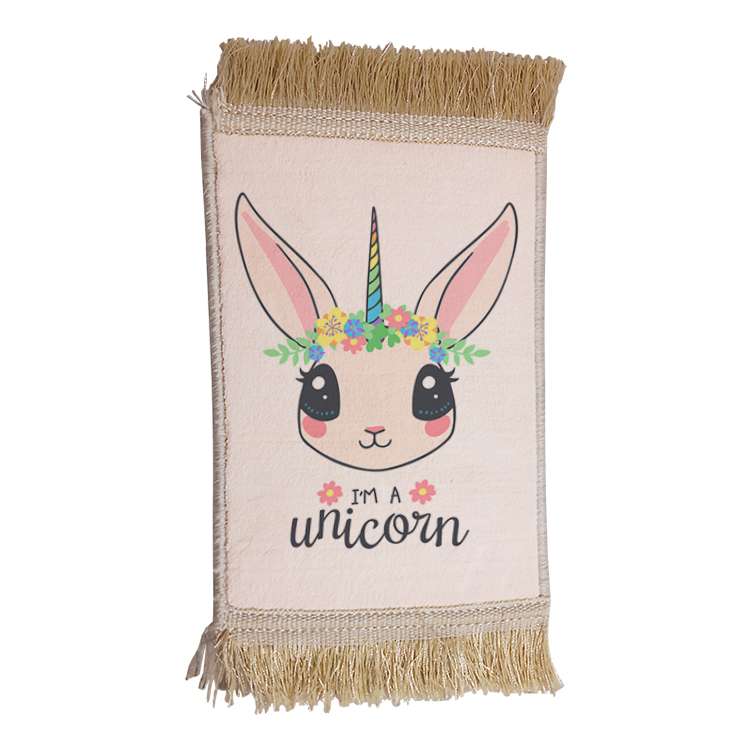 فرش ماشینی دیوارکوب مدل یونیکورن کد 22