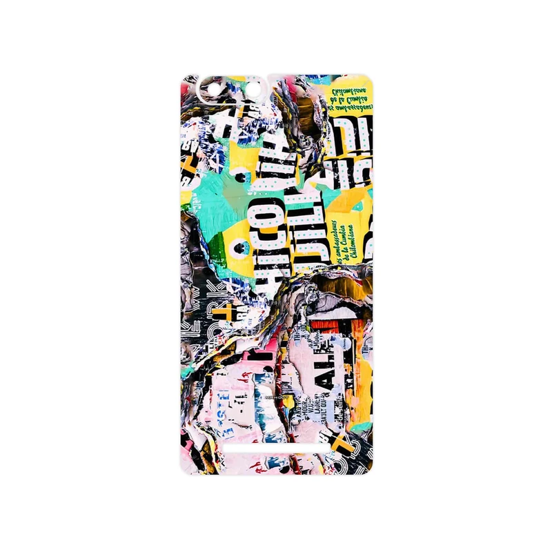 برچسب پوششی ماهوت مدل Collage of Teared Paper مناسب برای گوشی موبایل جی ال ایکس Pars