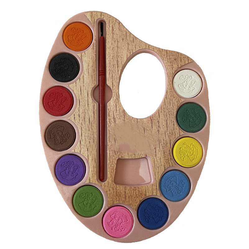 آبرنگ 12 رنگ مدل شاینا