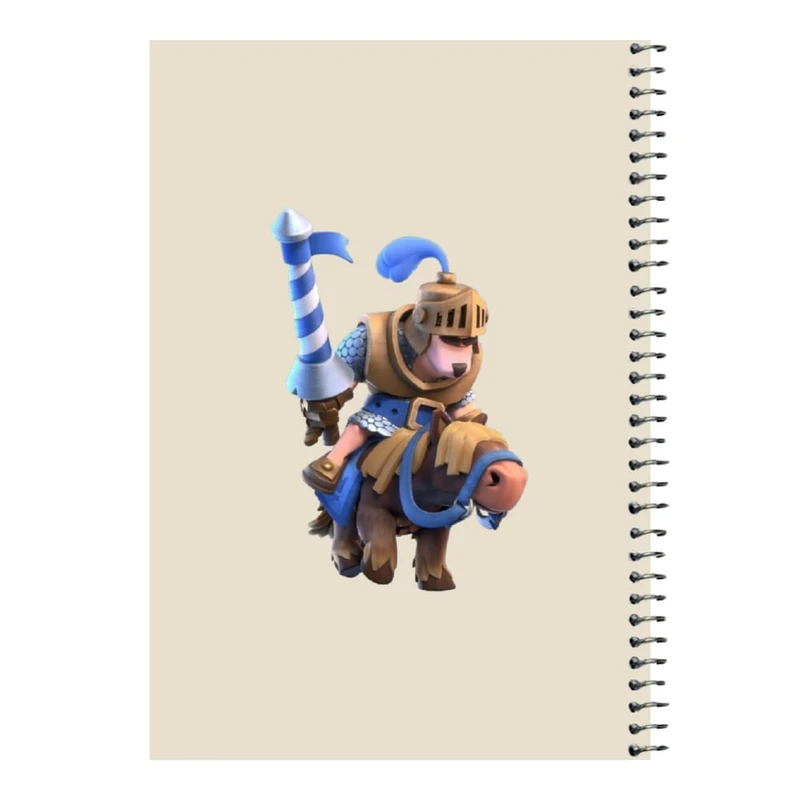 دفتر مشق 80 برگ اس جی مدل کلش کد 10