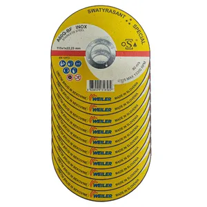 صفحه برش استیل ویلر مدل MSC-115-Yugoslav سایز 115 میلی‌متر مجموعه 10 عددی