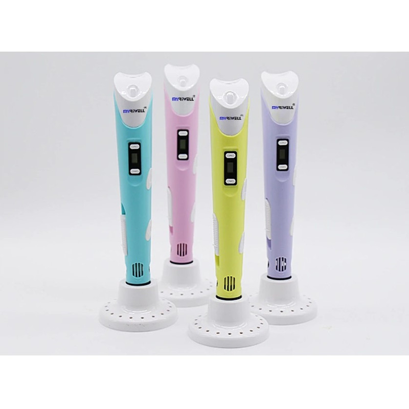 قلم طراحی سه بعدی مای ریول مدل RP-100B به همراه فیلامنت PLA