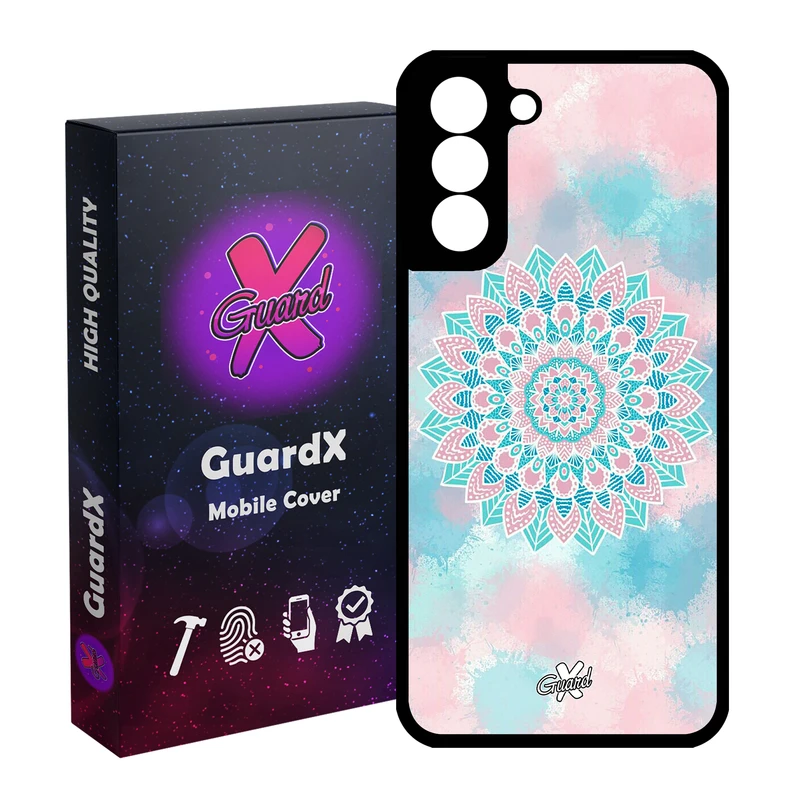 کاور گارد ایکس طرح ماندالا مدل Glass10065 مناسب برای گوشی موبایل سامسونگ Galaxy S21 FE