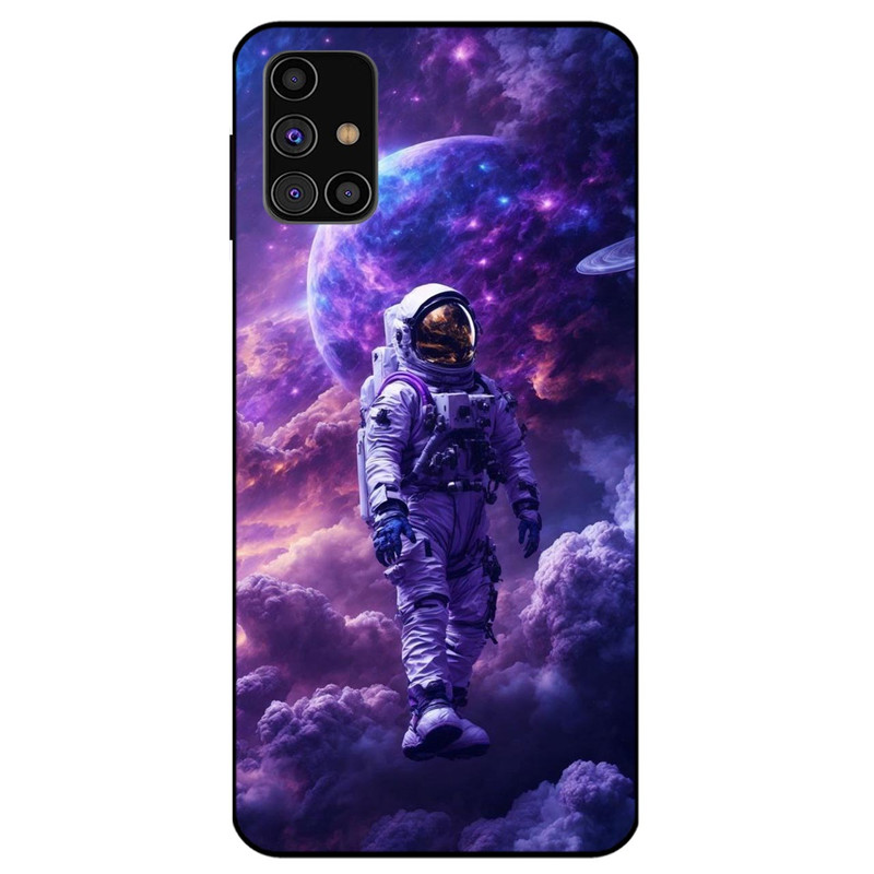کاور مگافون طرح فضانورد مدل 2822 مناسب برای گوشی موبایل سامسونگ Galaxy M51         