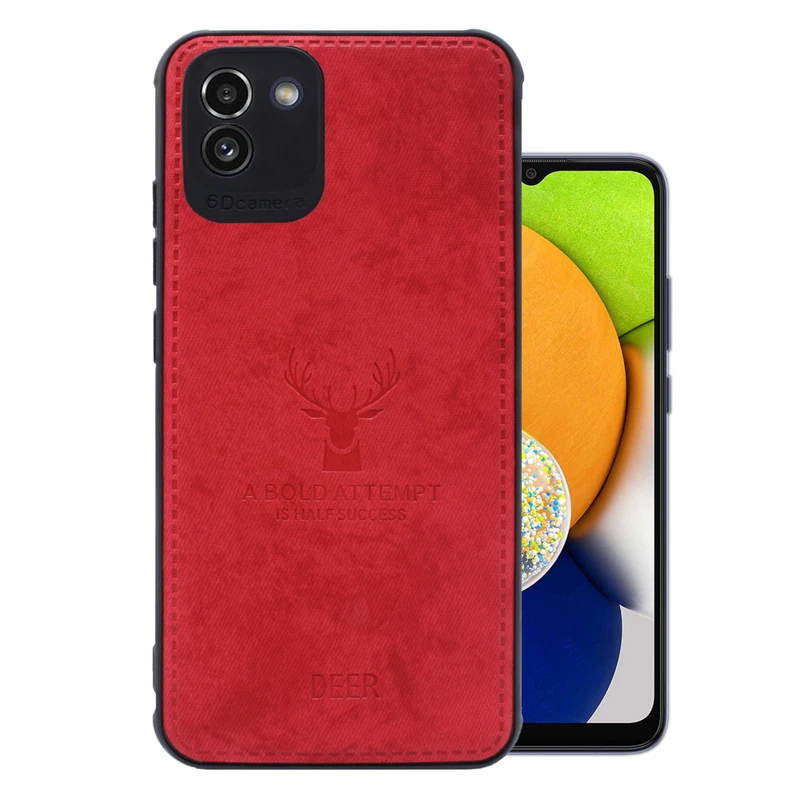 کاور مدل گوزنی مناسب برای گوشی موبایل سامسونگ Galaxy A03