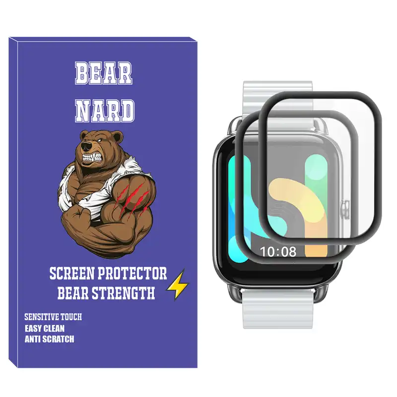 محافظ صفحه نمایش نانو برنارد مدل NBR مناسب برای ساعت هوشمند هایلو RS4 Plus بسته دو عددی