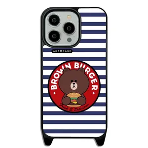 AKAM AMCWLA13PRO-BROWN13 Cover For Apple iPhone 13 Pro