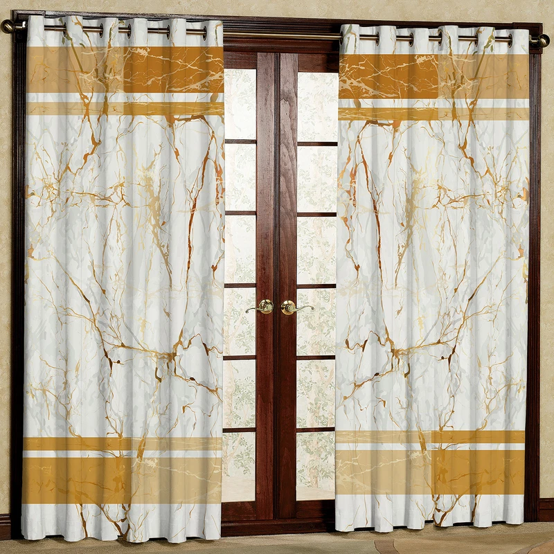پرده مدل مخمل پانچی کد 4014T2 سایز 200x140 سانتی متر
