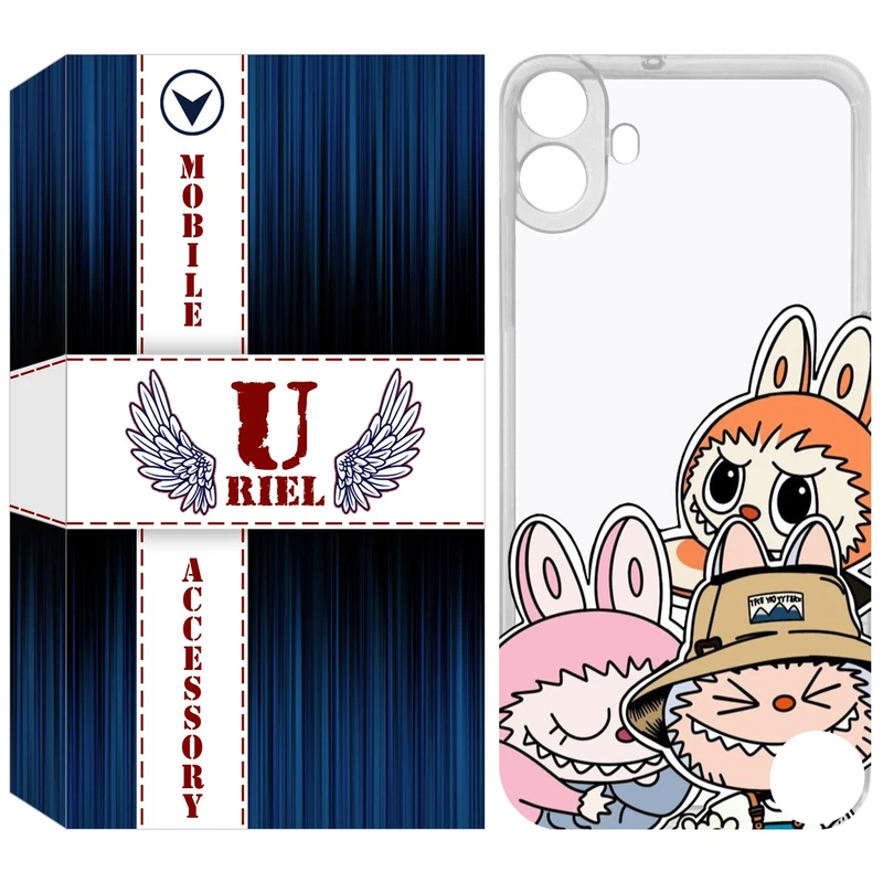 کاور یوریل مدل Clear کد 145 طرح لبوبو مناسب برای گوشی موبایل ناتینگ فون Nothing CMF Phone 1