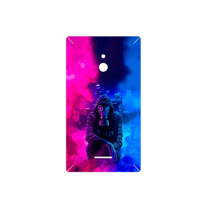 برچسب پوششی ماهوت مدل Smoke Rainbow Digital Art 2 مناسب برای گوشی موبایل نوکیا XL