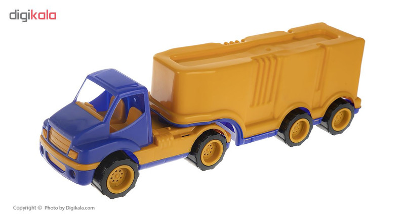 ماشین راه سازی اسباب بازی روی دی توی مدل Cunstruction Truck مجموعه 3 عددی