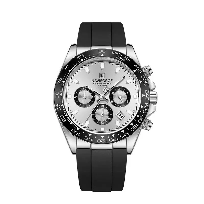 ساعت مچی عقربه‌ای کوارتز مردانه نیوی فورس مدل N8054F-SR.BK.SR