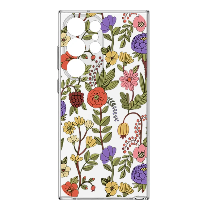 کاور طرح Tiny Flower مناسب برای گوشی موبایل سامسونگ Galaxy S25 Ultra