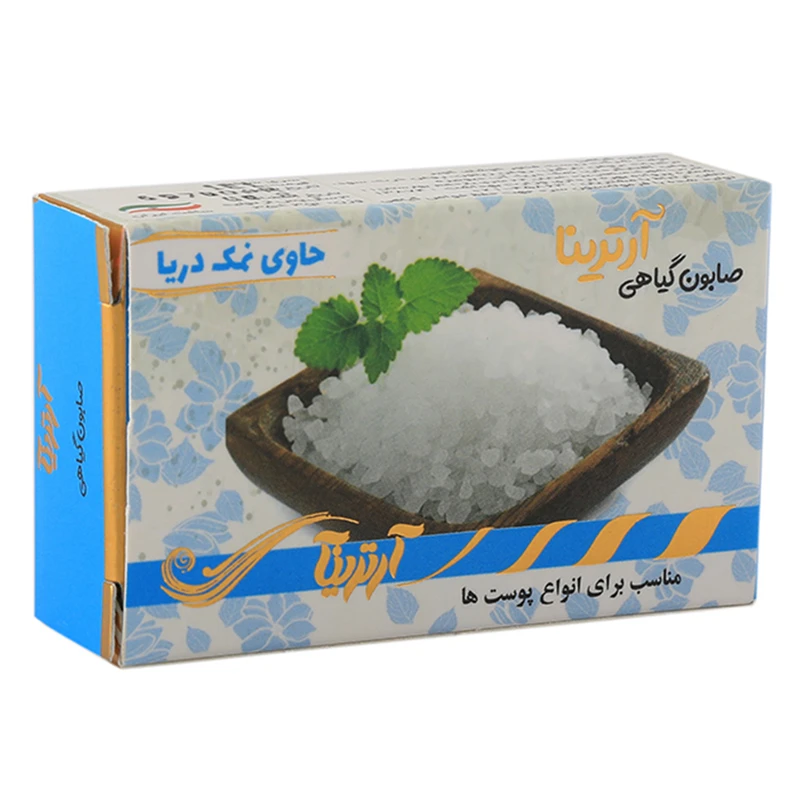 صابون شستشو آرترینا مدل نمک دریا وزن 35 گرم