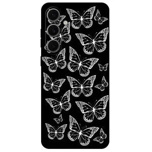 Megafone butterfly 7244 Cover For Samsung Galaxy S24 FE