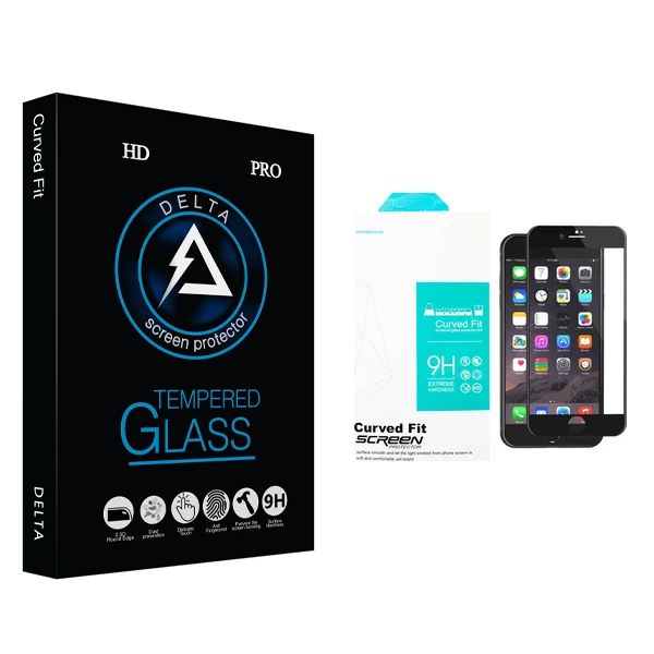 محافظ صفحه نمایش سرامیکی دلتا مدل HD مناسب برای گوشی موبایل اپل Iphone 7 plus/ 8 plus
