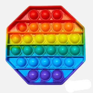 فیجت ضد استرس مدل پاپ ایت طرح شش ضلعی