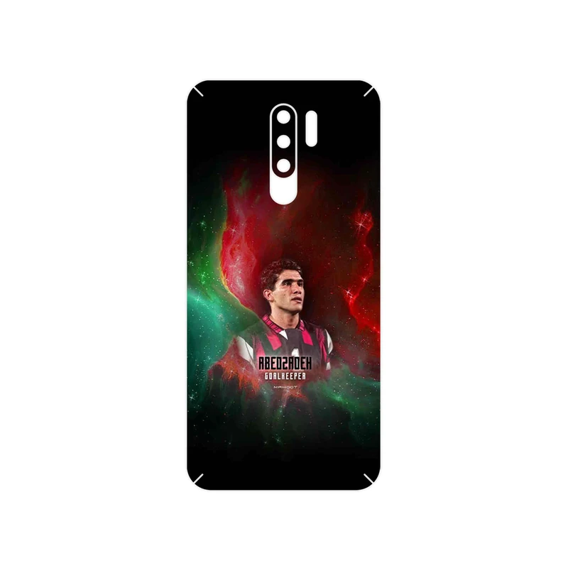 برچسب پوششی ماهوت مدل Ahmad Reza Abedzadeh مناسب برای گوشی موبایل شیائومی Redmi 9