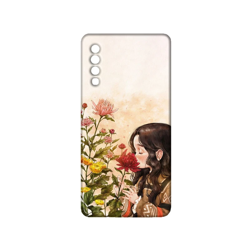 کاور مدل دخترانه کد 137 مناسب برای گوشی موبایل سامسونگ Galaxy A7 2018 / A750
