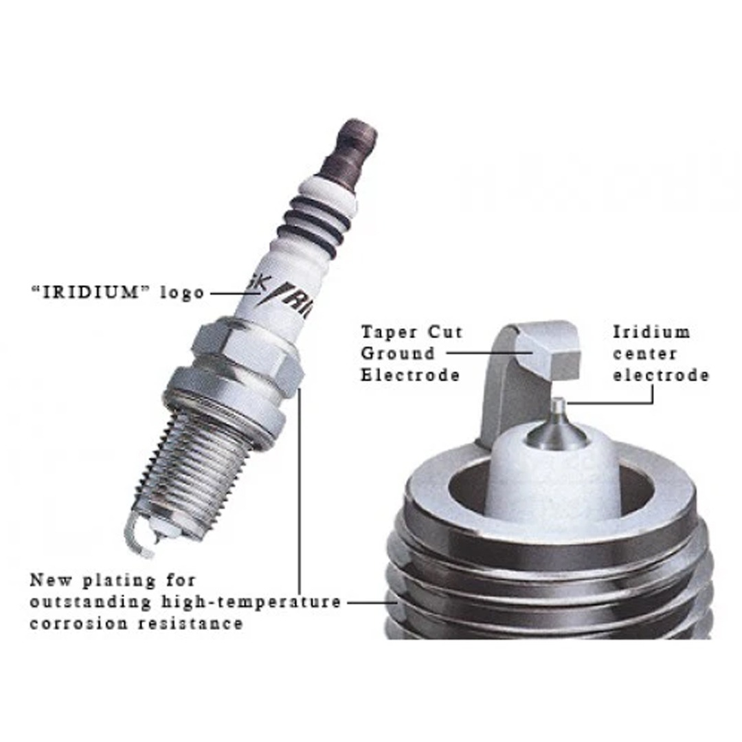شمع خودرو ان جی کی مدل BKR6EIX - 3764 HQ بسته 4 عددی