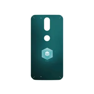 MAHOOT Minimal Cube icon Cover Sticker for Motorola Moto G4