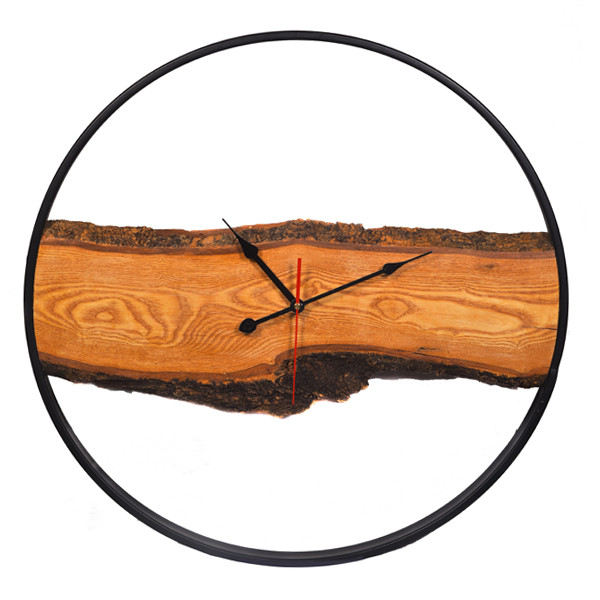 ساعت دیواری چوبی کد 10