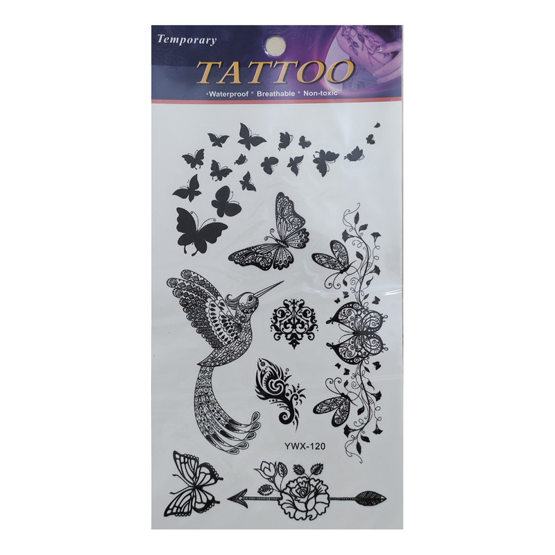 تتو موقت طرح پروانه کد 17