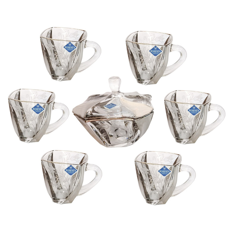 سرویس چای خوری 7 پارچه بوهمیا مدل نپتون 2021 کد 554