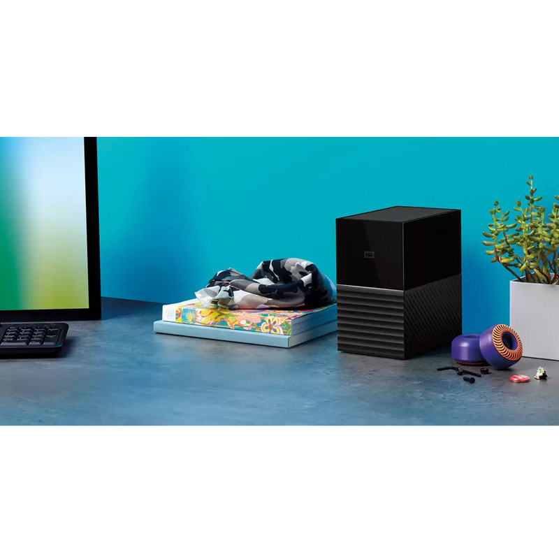 هارد اکسترنال وسترن دیجیتال مدل MYBOOK DUO ظرفیت 36 ترابایت دارای رابط USB Type-A 3.2
