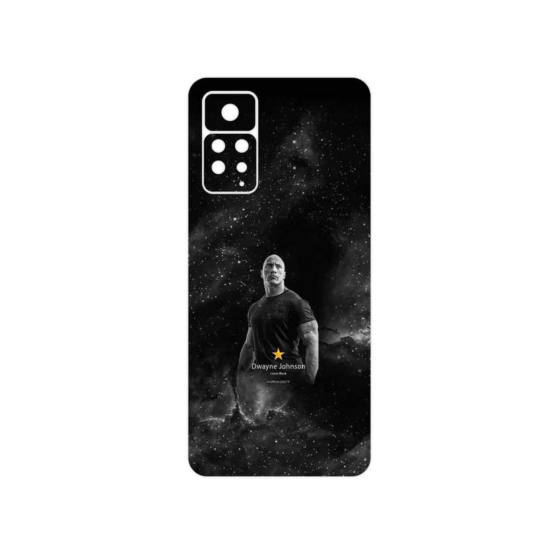 برچسب پوششی ماهوت مدل Dwayne Johnson مناسب برای گوشی موبایل شیائومی Redmi Note 11 Pro Plus 5G (India)