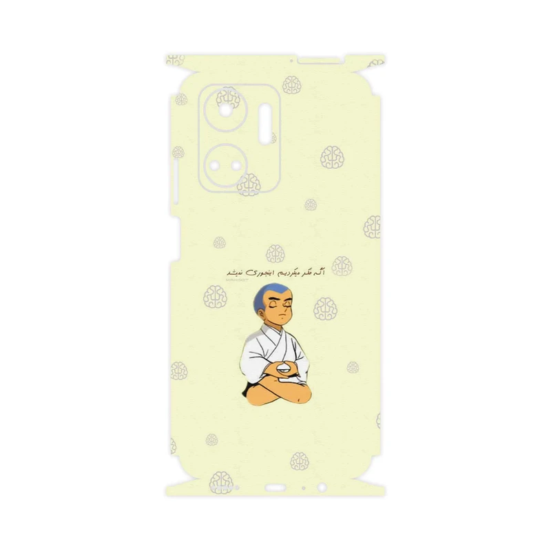 برچسب پوششی ماهوت مدل Ikkyu-san-FullSkin مناسب برای گوشی موبایل آنر X7a