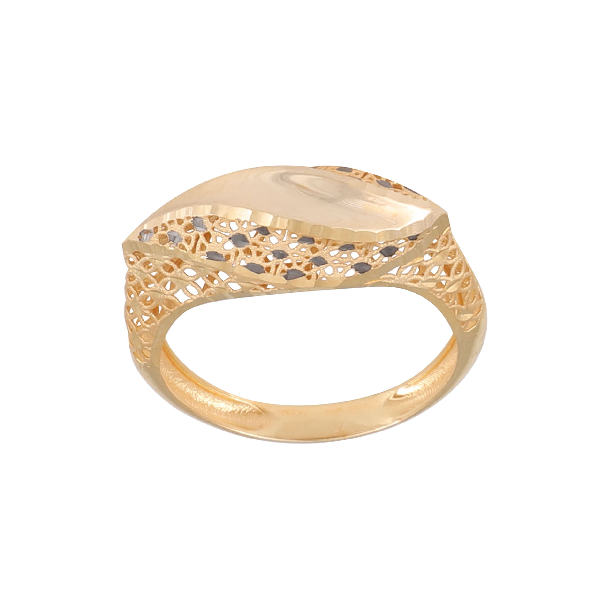 انگشتر طلا 18 عیار زنانه کد G744