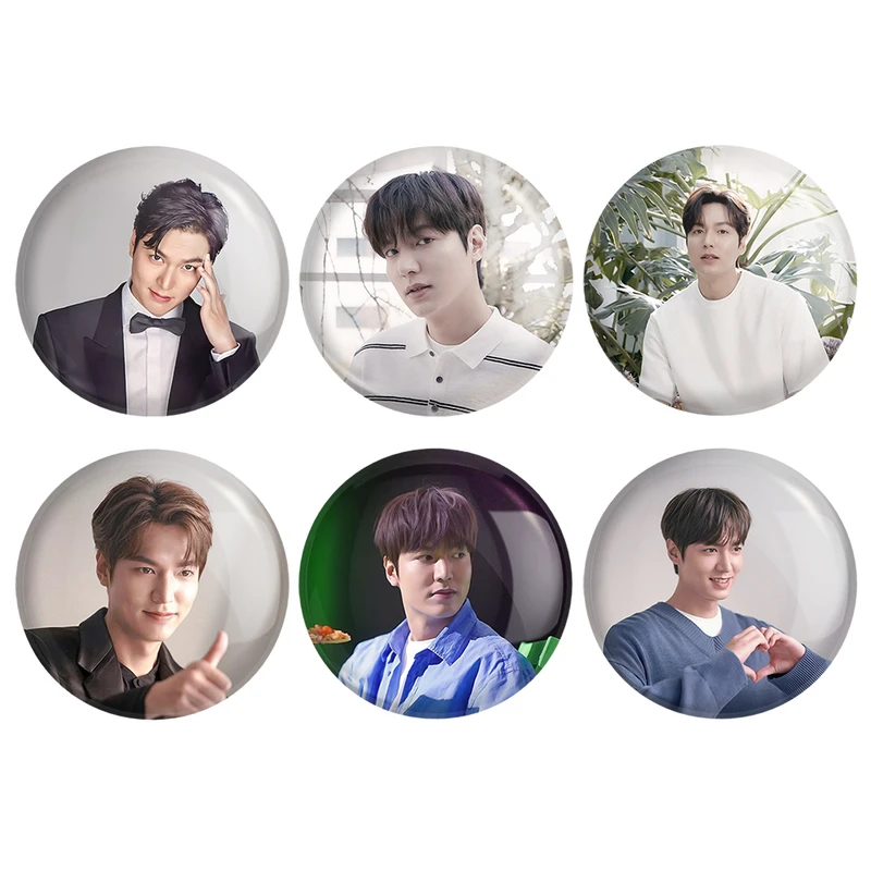 مگنت خندالو طرح لی مین هو کد 1241A مجموعه 6 عددی