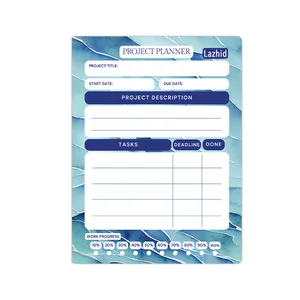 تخته وایت برد لاژید مدل برنامه ریزی پروژه سایز 14x18 سانتی متر