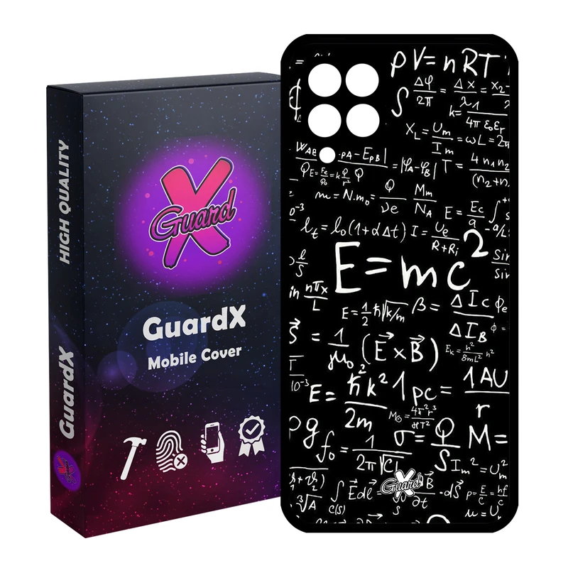 کاور گارد ایکس طرح فیزیک مدل Glass10085 مناسب برای گوشی موبایل سامسونگ Galaxy A12