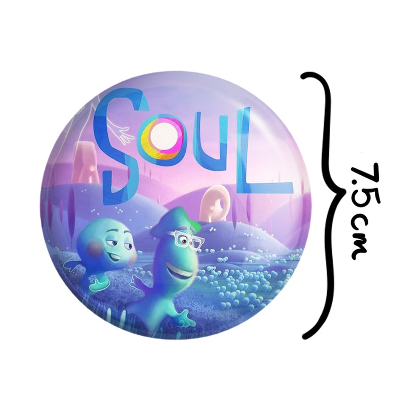 آینه جیبی خندالو مدل انیمیشن روح Soul  کد 3389