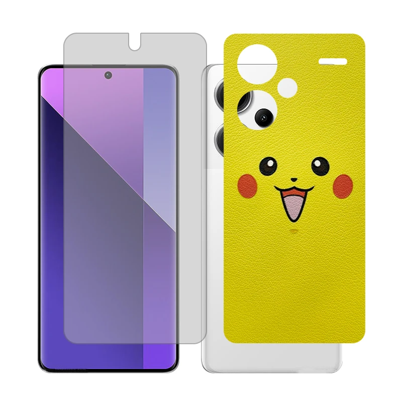 محافظ صفحه نمایش شفاف گلس مدل Together مناسب برای گوشی موبایل شیائومی Redmi Note 13 Pro Plus به همراه برچسب پوششی 