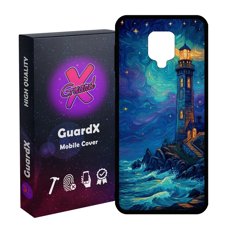 کاور گارد ایکس طرح فانوس دریایی مدل 10891 مناسب برای گوشی موبایل شیائومی Redmi Note9 Pro/Redmi Note 9S/MI Poco M2 Pro