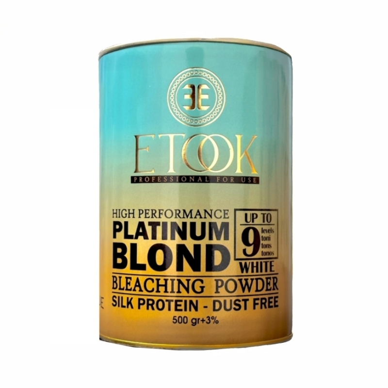 پودر دکلره ایتوک مدل platinum blond وزن 500 گرم رنگ آبی
