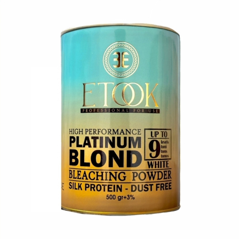 پودر دکلره ایتوک مدل platinum blond وزن 500 گرم رنگ آبی