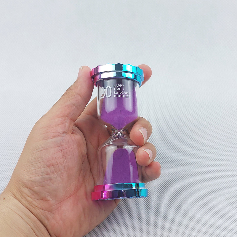 ساعت شنی 30 دقیقه‌ای مدل مالتی کالر طرح گل کد SSM-30