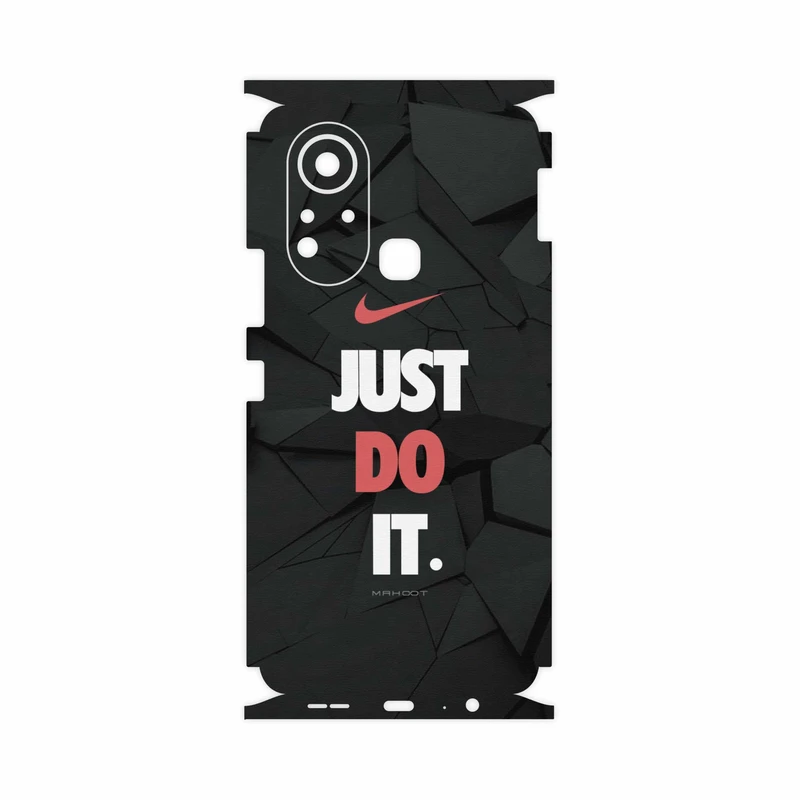 برچسب پوششی ماهوت مدل NIKE-Logo-FullSkin مناسب برای گوشی موبایل اینفینیکس Hot 11s