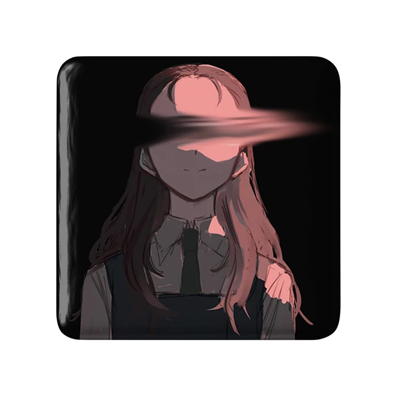 مگنت خندالو طرح ناگاسه انیمه واندر اگ پرایورتی مدل مربعی کد 34048