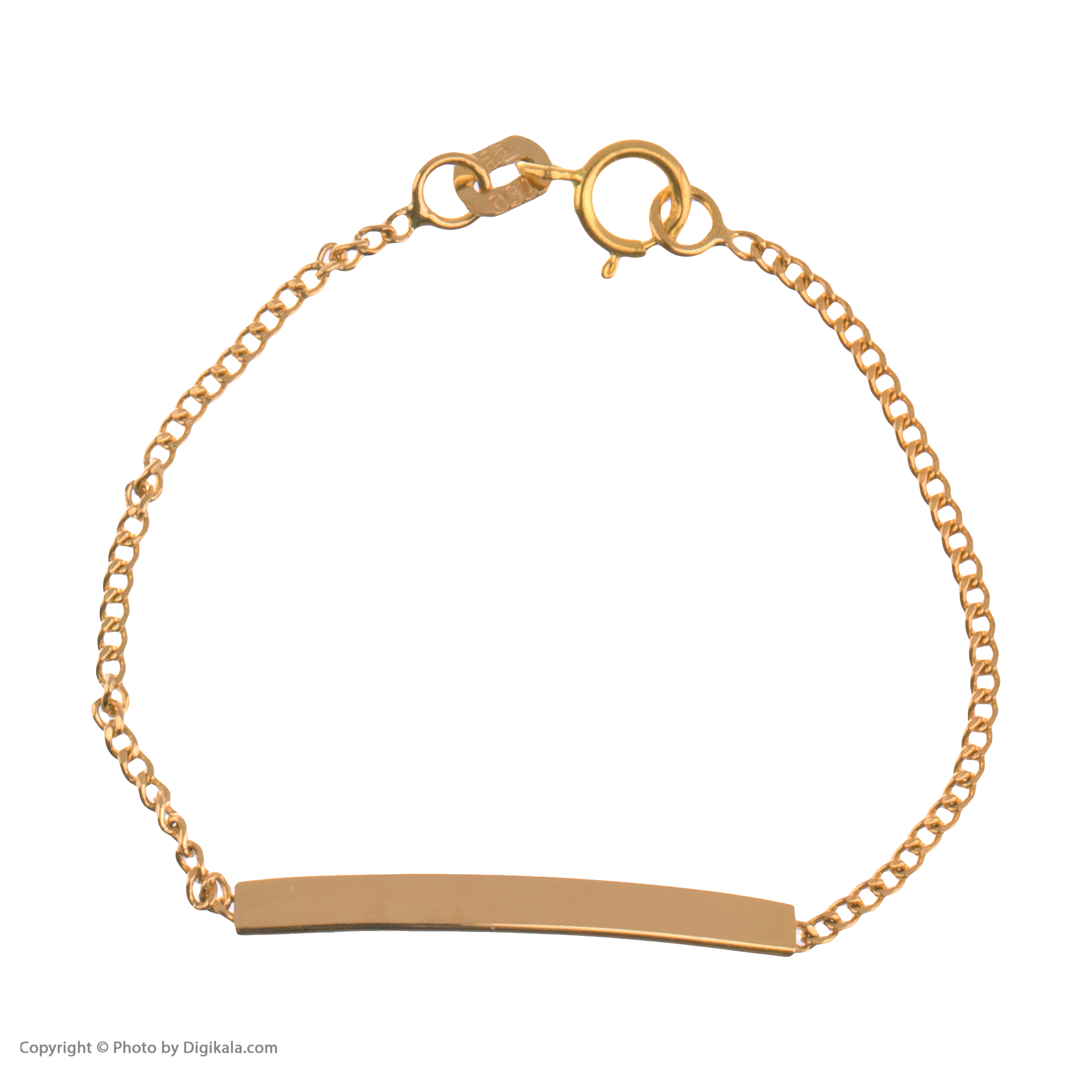 دستبند طلا 18 عیار دخترانه مایا ماهک مدل MB1050 طرح کارتیه -  - 2