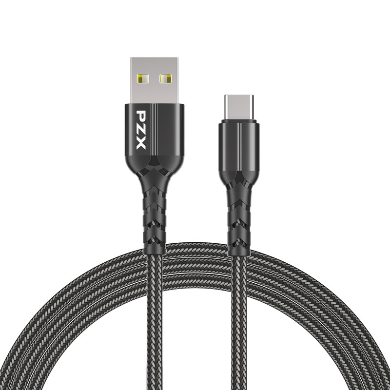 کابل تبدیل USB به USB-c پی زد ایکس مدل V146s طول 1 متر