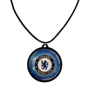 گردنبند مدل دوطرفه طرح باشگاه چلسی کد S4059